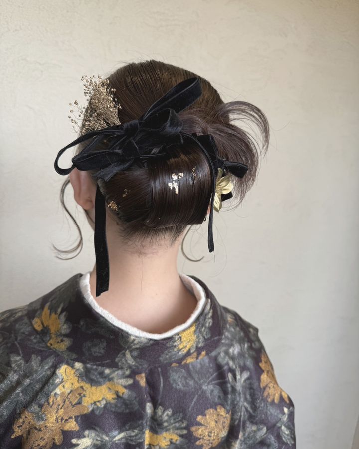 和装ヘアセット（山本 真由）